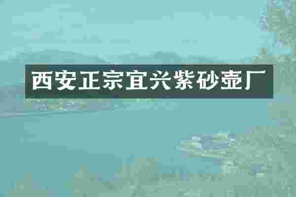 西安正宗宜兴紫砂壶厂
