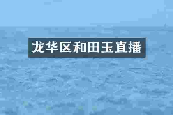 龙华区和田玉直播