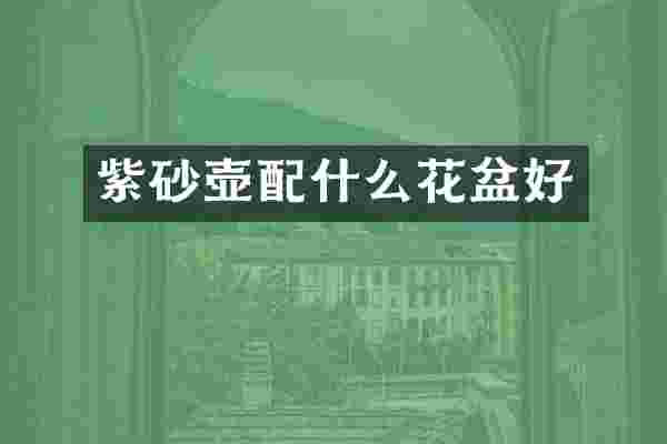 紫砂壶花盆好