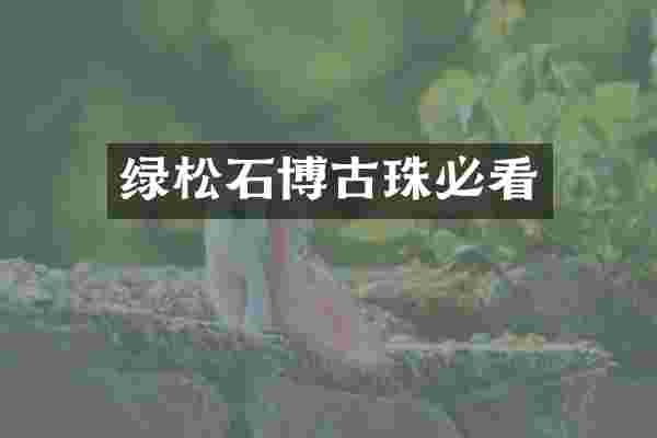 绿松石博古珠必看