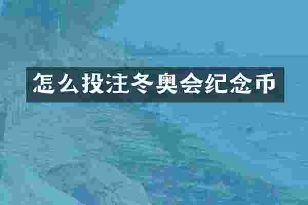 怎么冬奥会纪念币