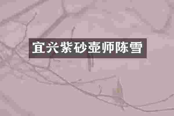 宜兴紫砂壶师