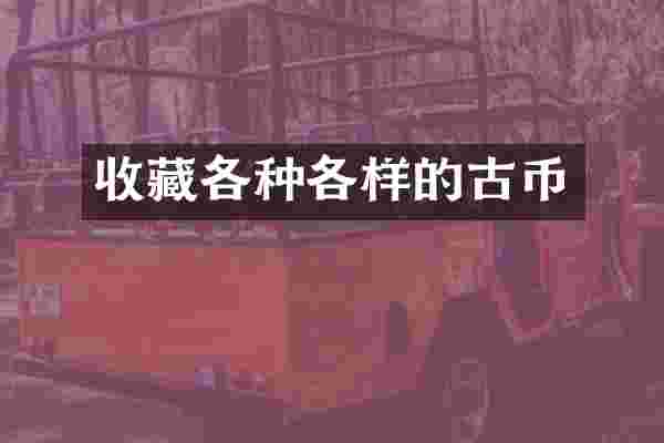 收藏各种各样的古币