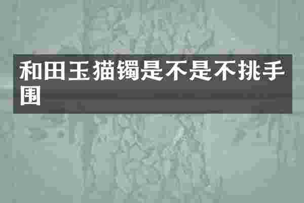 和田玉猫镯是不是不挑手围