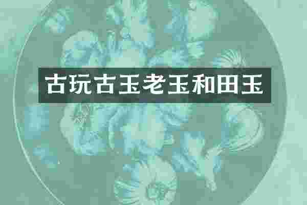 古玩古玉老玉和田玉