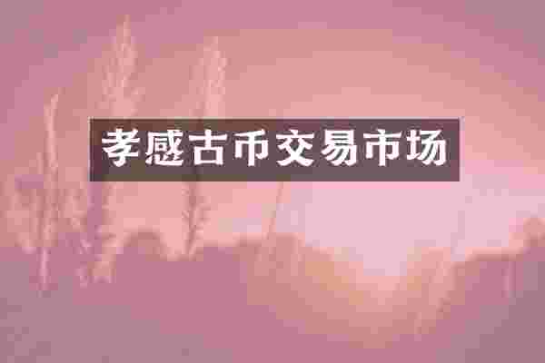 孝感古币交易市场