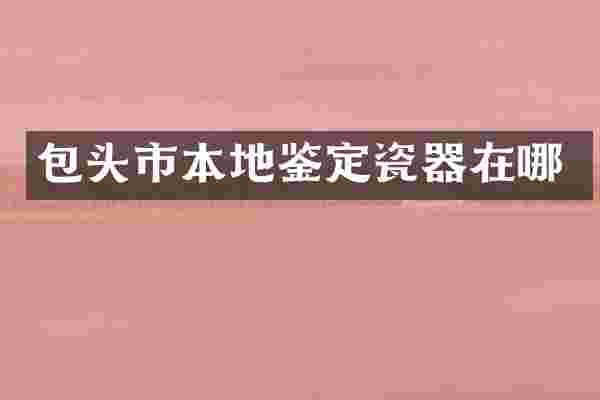 包头市本地鉴定瓷器在哪