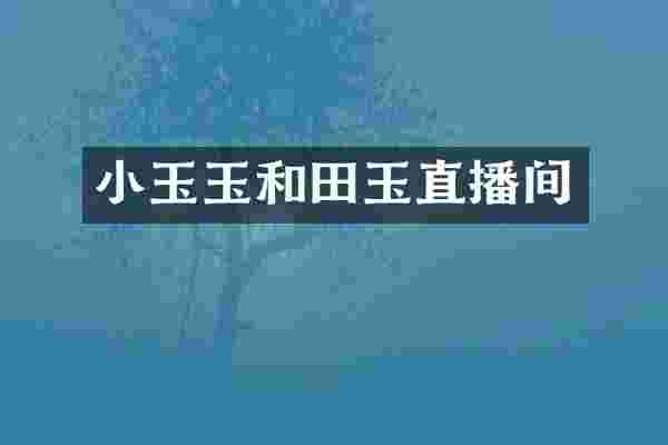 小玉玉和田玉直播间