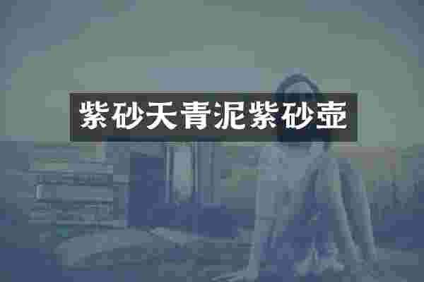 紫砂天青泥紫砂壶