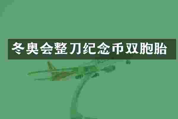 冬奥会整刀纪念币双胞胎