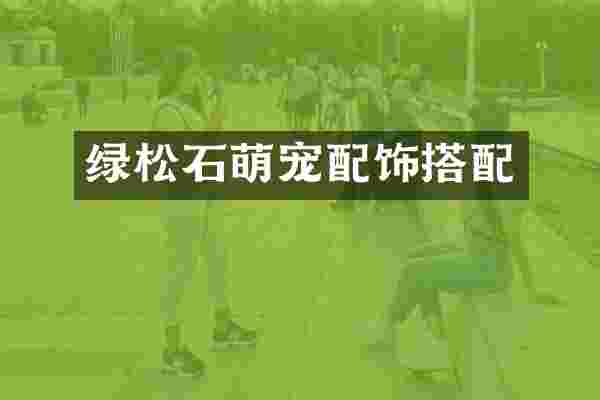 绿松石萌宠配饰搭配