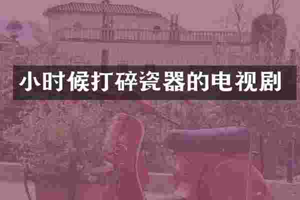 小时候打碎瓷器的电视剧