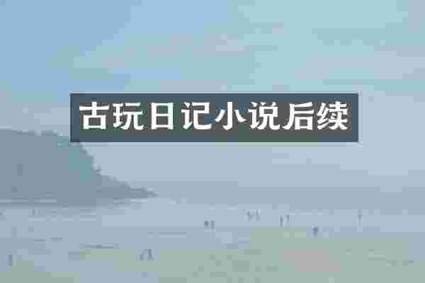 古玩日记小说后续