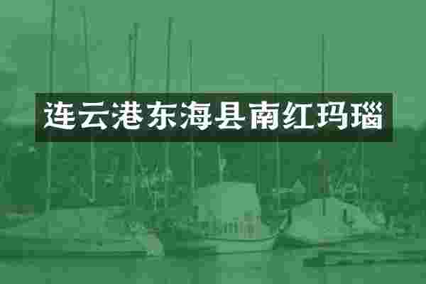 连云港东海县南红玛瑙