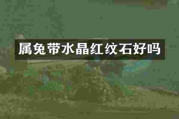 属兔带水晶红纹石好吗