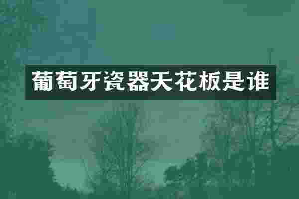葡萄牙瓷器天花板是谁