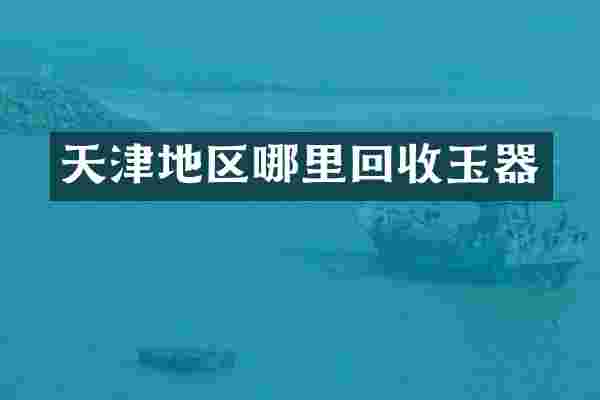 天津地区哪里回收玉器
