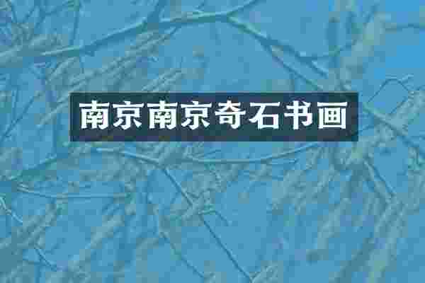 南京南京奇石书画