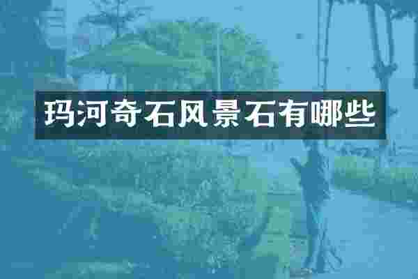 玛河奇石风景石有哪些