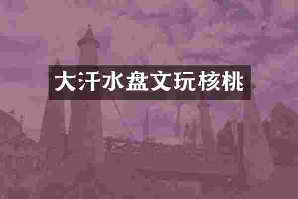 大汗水盘文玩核桃