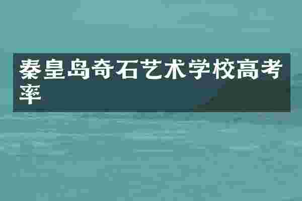 秦皇岛奇石艺术学校高考率