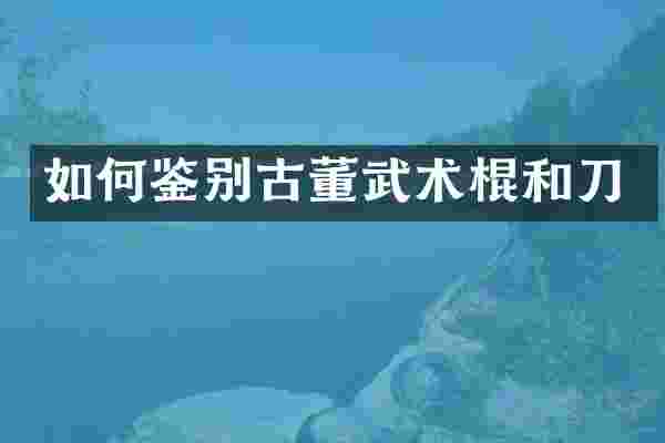 如何鉴别古董武术棍和刀