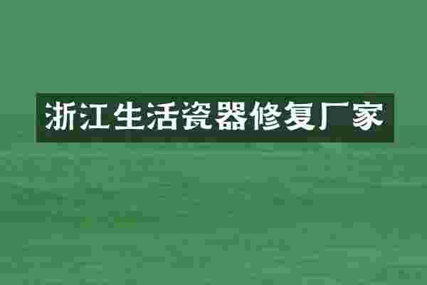 浙江生活瓷器修复厂家