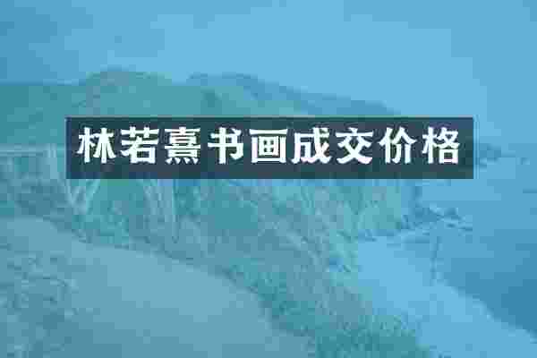 林若熹书画成交价格
