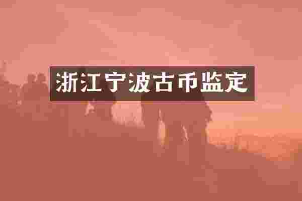 浙江宁波古币监定