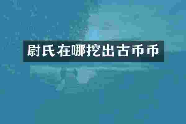 尉氏在哪挖出古币币