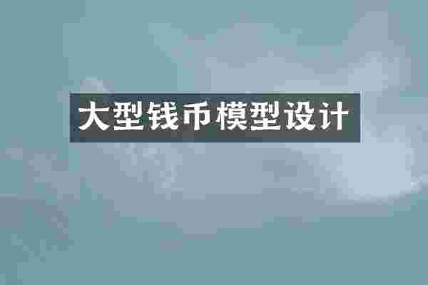 大型钱币模型设计