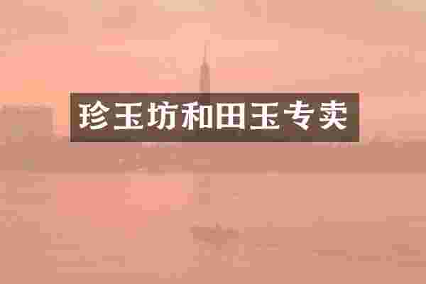 珍玉坊和田玉专卖