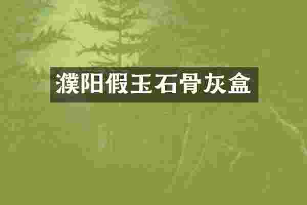 濮阳假玉石骨灰盒