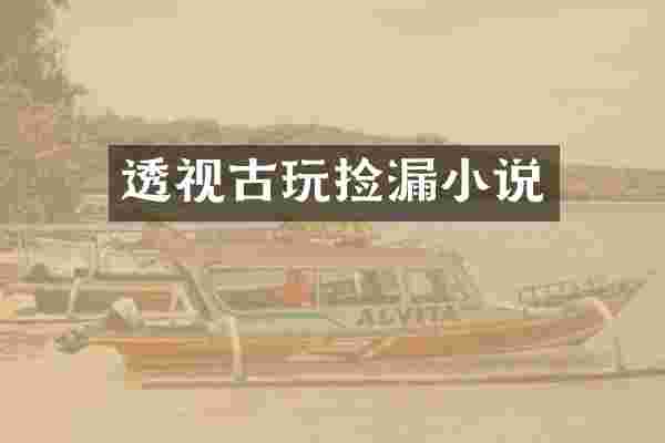 透视古玩捡漏小说