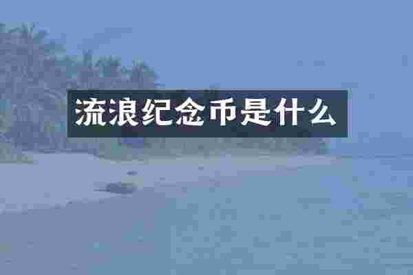 流浪纪念币是什么