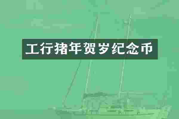 工行猪年贺岁纪念币