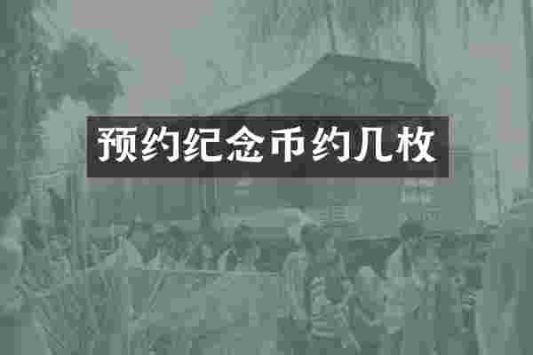 预约纪念币约几枚