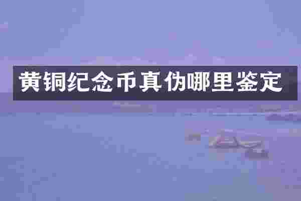 黄铜纪念币真伪哪里鉴定