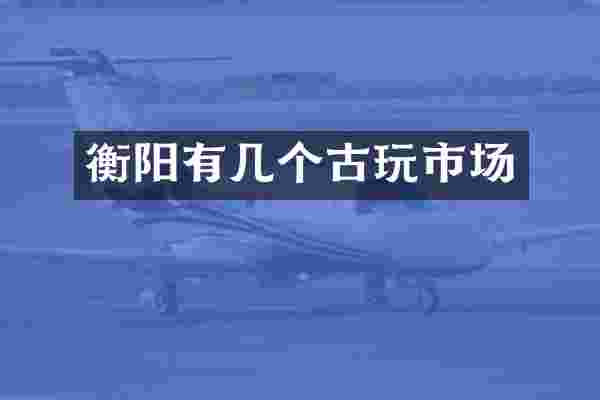 衡阳有几个古玩市场