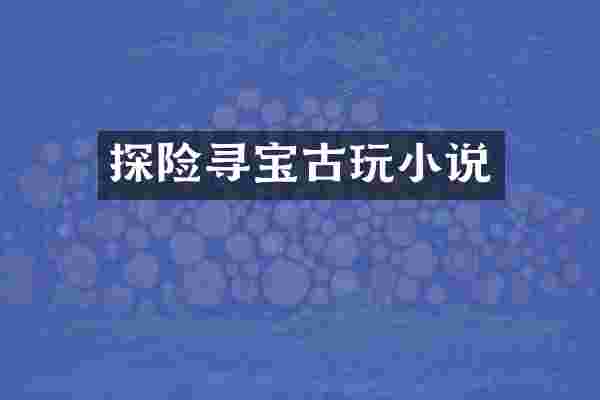 探险寻宝古玩小说