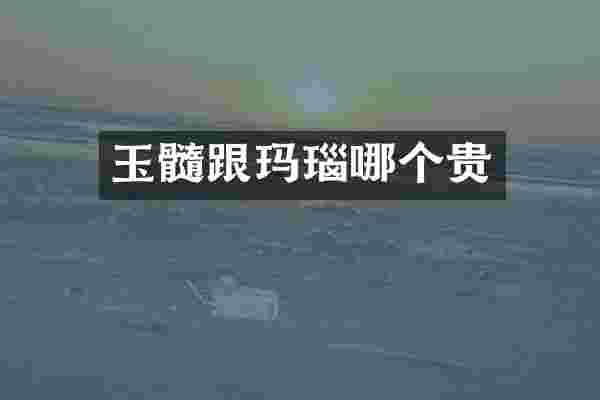 玉髓跟玛瑙哪个贵