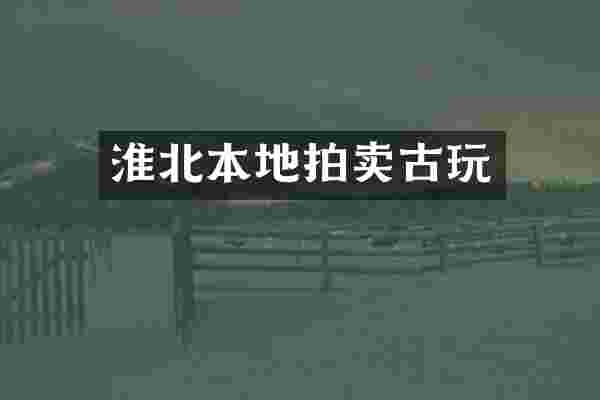 淮北本地拍卖古玩