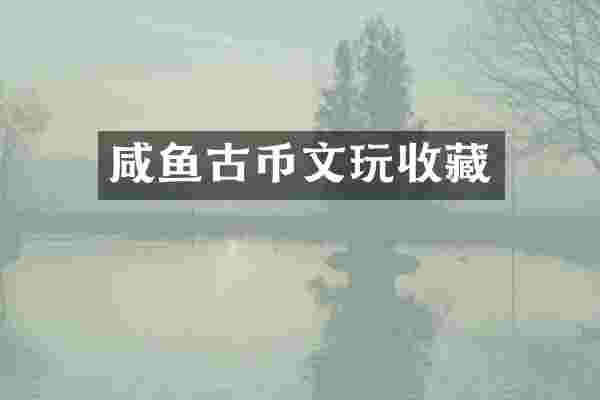 咸鱼古币文玩收藏