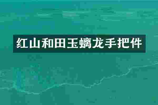 红山和田玉螭龙手把件