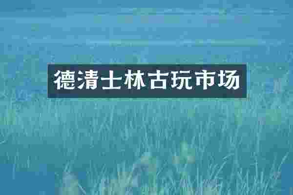 德清士林古玩市场