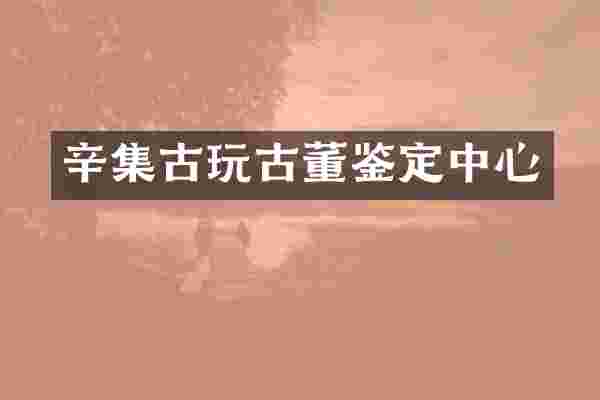 辛集古玩古董鉴定中心
