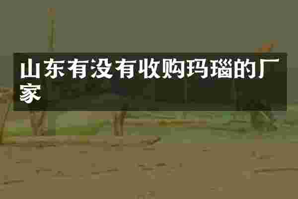 山东有没有收购玛瑙的厂家