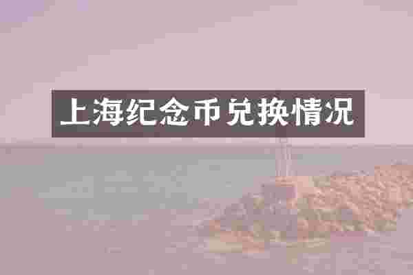 上海纪念币兑换情况