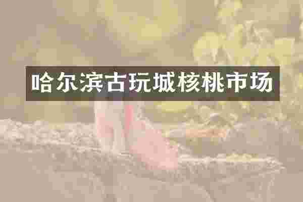 哈尔滨古玩城核桃市场