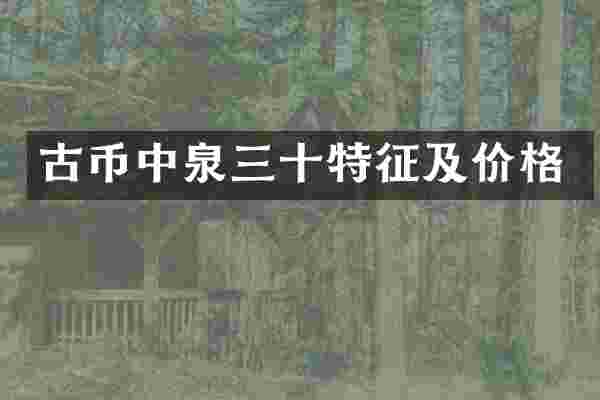 古币中泉三十特征及价格